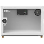 Acalava ALDB-JC25L-WH 25L櫃內無極調濕防潮箱 (白色): TE Cooling晶片、金屬密碼鎖、靜音低耗電